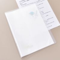 得力文件夹透明插页a4资料册40页试卷收纳多层学生乐谱奖状收集册 20页/白色