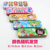 小学生三层文具盒男女幼儿童多功能铅笔盒韩版可爱大容量卡通笔盒 双层大容量-女生随机发