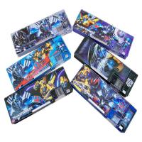 [送套尺]小学生文具盒变形金刚男孩铅笔盒创意韩版多功能笔盒 变形金刚款 图案随机发