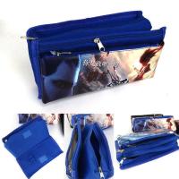 哪吒笔袋大容量学生哪咤之魔童降世四层密码锁文具盒男孩布铅笔盒 哪吒特价四层B款无密码锁