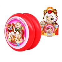 新款火力少年王悠悠球6正版双钻儿童玩具炫光发光新款流焰溜溜球 喜羊羊与灰太狼[提手回收]