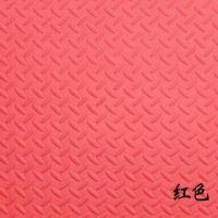 宝宝爬行垫跆拳道泡沫垫加厚拼图拼接地垫榻榻米泡沫地垫60*60 红色 60X60X1.2厘米2片装送边条