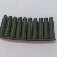 退役空子弹壳工艺品95式/56式/M16弹桥弹夹影视道具军事收藏摆件 95绿色一套壳