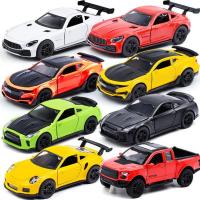 合金车模汽车模型玩具车路虎声光回力模型仿真小汽车儿童玩具男孩 随机一款车模 普通版[不带灯-音效]