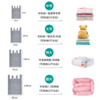 搬家神器加厚装棉被子的收纳袋特大号打包袋装手提马甲打孔背心袋 中号[55*80cm] [加厚无异味]5个装