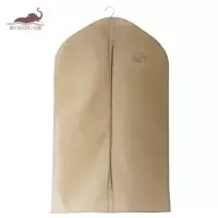 罩貂皮防尘罩防霉袋子挂衣衣服皮衣防潮袋大衣套西装装皮草的防 香槟色 香槟色 [中号100*60cm]
