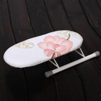 新款实用电熨斗熨衣服熨衣板熨垫板多色可选大小号可选折叠大熨板 小号（25*10*10）随机颜色