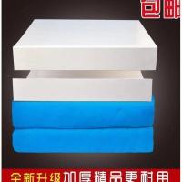 叠被神器标准军被毛巾被成人军训被子学生宿舍豆腐块被内务板叠被 白色 标准款
