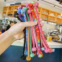 台湾产儿童头饰中国结高弹力发圈女童发绳扎得紧马尾头绳学生皮筋[7月20日发完] 颜色随机3个装