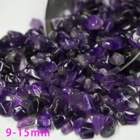 优质紫水晶天然碎石长牙能量石净化消磁石爱情守护石供佛修曼扎 优质紫水晶9-15mm 100g