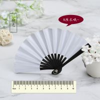 和扇堂 蔡徐坤杨幂同款迷你小扇子3分4分娃配饰8CM小折扇子娃 8cm白色