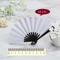 和扇堂 蔡徐坤杨幂同款迷你小扇子3分4分娃配饰8CM小折扇子娃 8cm白色