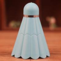 羽毛球USB充电小电风扇夏季热卖迷你小型便携静音充电羽毛球风扇 浅蓝