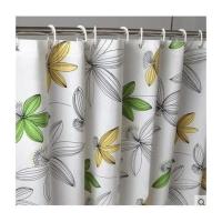 阳台遮挡防水防雨帘帘透明防雨布屏风防油遮光浴池淋浴房防晒 150宽*180高+环(无杆)