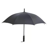 豪车伞劳斯劳斯同款加大加厚双人黑胶晴雨伞高尔夫男直柄伞暴雨 23寸钢骨黑色直径100cm