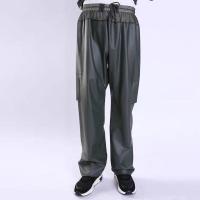 故乡行雨裤男单件防水耐磨透气防暴雨外卖单条骑行电瓶车女加厚 PVC-38雨裤 (军绿色) M 推荐身高155-16