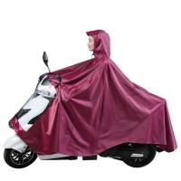 加大加厚雨衣电动车摩托车全身防暴雨单人双人男女士成人骑行雨披 电瓶车+[普通款]单人红色