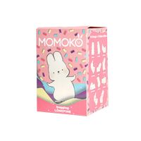 正版momoko摸摸兔盲盒LONEPINE奶酪派可爱玩具手办植绒女生日礼物 单个盲盒(整盒请拍10个)