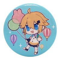 凹凸世界游乐园系列徽章吧唧挂件小柠檬凯莉艾比雷狮安迷修 金 58mm徽章