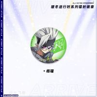 [暖冬进行时]七创社凹凸世界官方正版周边冬季圣诞镭射吧唧徽章 格瑞