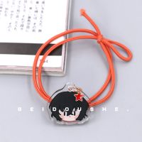 原创江户川乱步手链动漫周边饰品文豪野犬太宰治头饰中原中也发圈 原创太宰治发圈