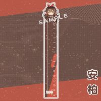 [蜗喵]同人原神游戏周边文具尺子刻晴旅行者可莉公子钟离甘雨 单尺 安柏
