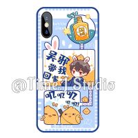 时境物语 盗墓笔记张起灵吴邪黑瞎子解语花瓶邪黑花手机壳周边[7月12日发完] 张起灵-手机壳 透明软壳(透明边)[备