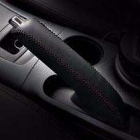 日产新轩逸档把套档杆套排挡套手刹套骐达天籁骊威阳光逍客档位套 单个手刹套(黑线) 手动挡[收货地址后面备注车型和年份]