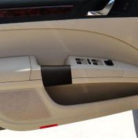 适用现代伊兰特车门把手套 伊兰特改装陈手扶套车内拉手保护套 黑色仿皮1个(现代标)