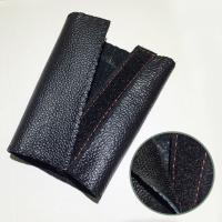 适用雪铁龙C5车门把手套车内拉手保护套 改装 c5 车门扶手套 黑色仿皮1个(雪铁龙标)