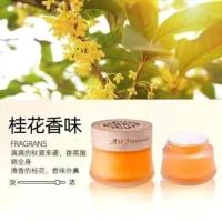 汽车车载香水座固体香膏车用香薰空气清新剂持久淡香车内用品摆件 [店长推荐]桂花1瓶+1瓶补充装