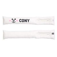 line布朗熊汽车座椅缝隙塞条通用座位防掉车内炭包车载夹缝防漏条 可妮兔【皮质单个】