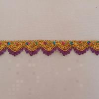 大货车包顶棚专用民族花边凤尾 紫色一板9米