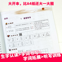 2021年 一年级下册同步练字帖人教版 1年级下学期RJ版小学语文教材课本同步 拼音生字偏旁笔画写字临摹练字硬笔写字帖天