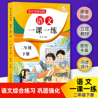 二年级下册语文一课一练同步教材训练2021人教版看拼音写词语看图写话专项练习小学语文课堂练习册课课练课时作业本思维课堂练