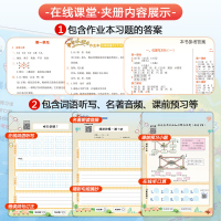 共2本2021春黄冈小状元作业本三年级下册同步训练语文数学部编人教版R小学3年课时作业本同步练习册课堂检测单元作业黄岗小