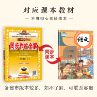 2021春新版 薛金星小学教材同步作文全解小学3三年级下册人教部编版教材同步作文全解三3年级下册语文同步作文 三年级同步