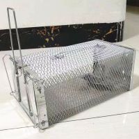 诱捕踏板式器老鼠笼灭鼠笼老鼠夹灭鼠器笼 27x14x11 老鼠笼A