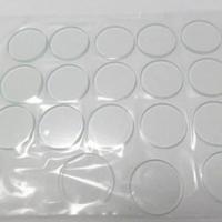 <超多选择!变焦强光手电筒头灯矿灯配件调焦手电D灯珠凸透镜片 白色透明 直径21mmX厚1.5mm两片