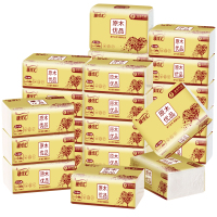 8包金装抽纸整箱家用面纸原木抽纸餐巾纸婴儿纸抽面巾纸卫生纸实惠装