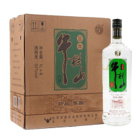 牛栏山二锅头 珍品陈酿 银牛 52度1000ml/1L*6瓶整箱装 浓香型白酒