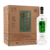 牛栏山二锅头 珍品陈酿 银牛 52度1000ml/1L*6瓶整箱装 浓香型白酒