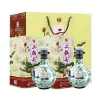 北京牛栏山二锅头 53度青龙 珍品三十年 牛栏山珍品30年清香型500ml*2 两瓶装礼盒装(送礼品袋))