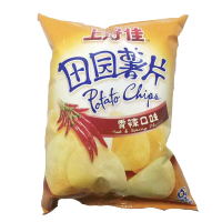 上好佳50g天然薯片香辣口味