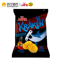 上好佳 鲨波浪薯片 烟熏烤肉味 60g/袋