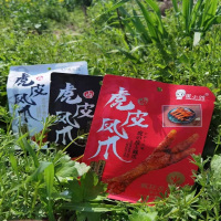 120g周小贱虎皮凤爪甜辣黑鸭味
