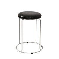 客识  KS0067 餐桌凳 可叠放凳 钢筋圆凳