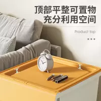 捷扣JEKO收纳箱玩具零食储物筐翻盖可叠加家用衣服整理学生宿舍书本储物盒