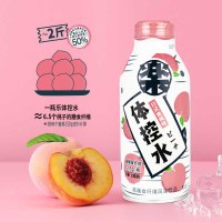 乐体控水高膳食纤维风味饮品日式白桃味410ml