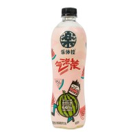 乐体控高膳食纤维碳酸茶饮料西瓜茉莉味550ml